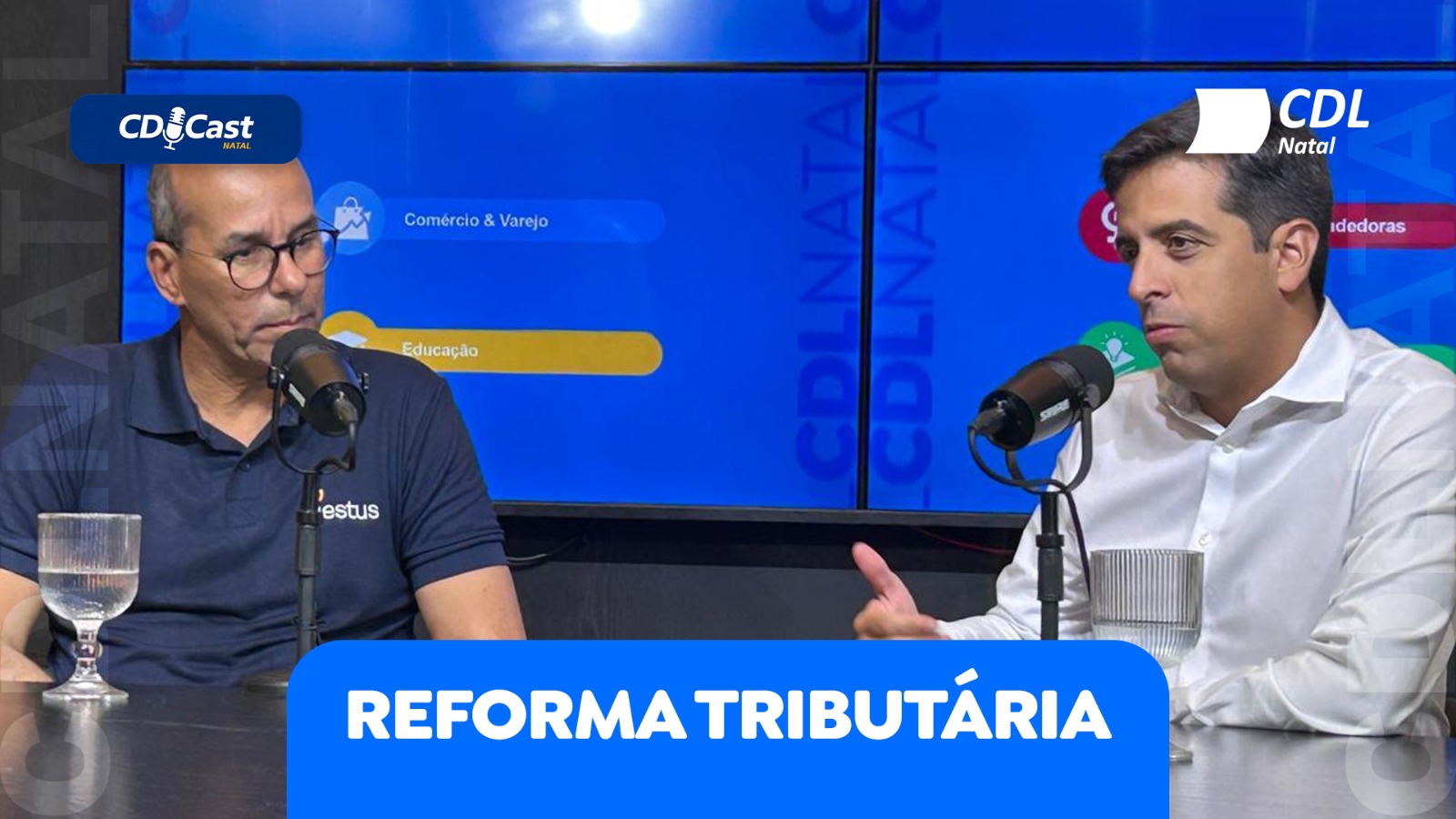 CDLCAST EP 03 Com�rcio | Reforma tribut�ria com Andr� Mac�do e Fl�vio Ara�jo