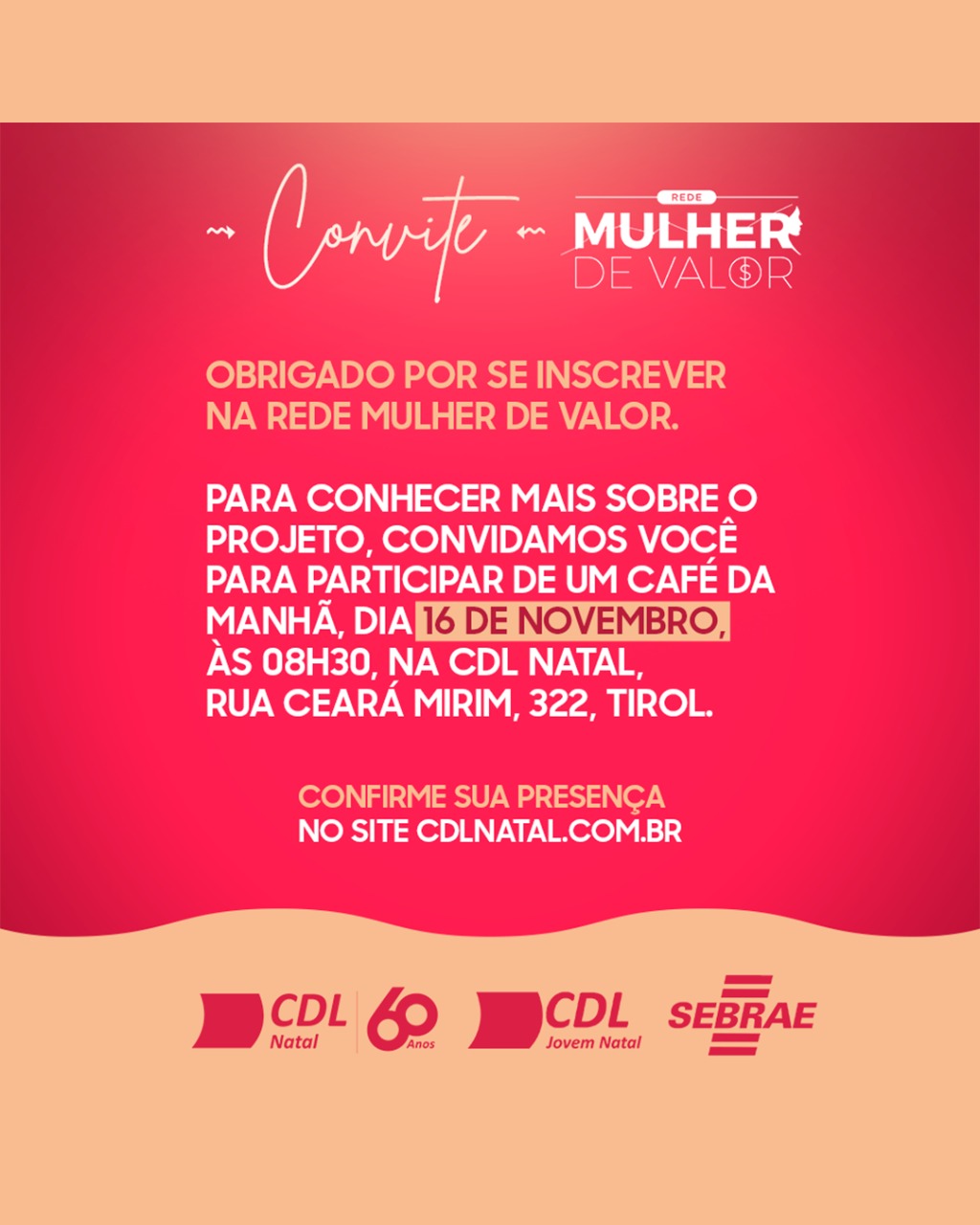 Eventos e inscrições - Site Oficial da CDL Natal e CDL Jovem Natal Eventos e inscrições - Site Oficial da CDL Natal e CDL Jovem Natal